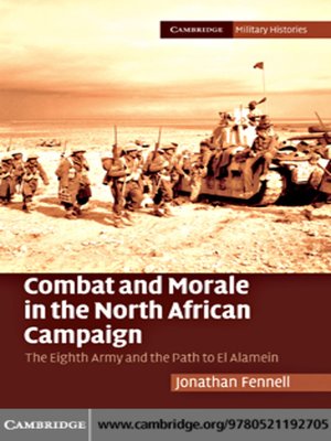cover image of Combat and Morale in the North African Campaign